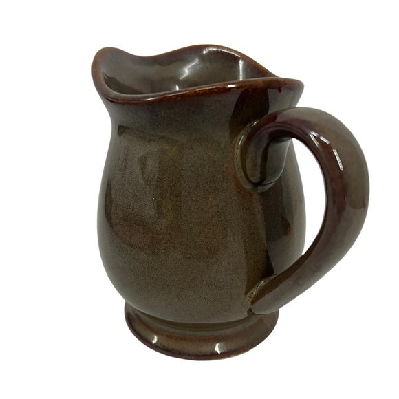 JCPenney Variations Granite Brown Creamer Jug Pitcher - Picture 3 of 8